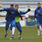 La plantilla de la Cultural prepara el partido del domingo ante La Virgen en los Dominicos.