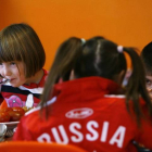 Tres niños rusos, en un orfanato de la ciudad de Rostov-on-Don, en el sur de Rusia, en diciembre del 2012.