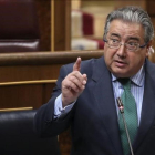 El ministro del Interior, Juan Ignacio Zoido, en el Congreso.