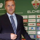 Fran Escribá, nuevo entrenador del Villarreal, durante su etapa como técnico del Elche.
