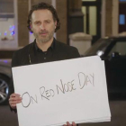 Andrew Lincoln, en el corto 'Red Nose Day Actually'.