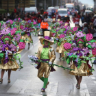 Una imagen del desfile de Carnaval del año pasado. L. DE LA MATA