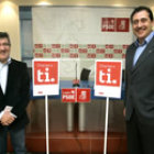 La agrupación local del PSOE ofrece una rueda de prensa para dar a conocer la nueva campaña.