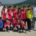 Curiosamente los colegiales empezaron atacando pero se vinieron abajo tras encajar el primer gol