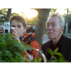 Thomas Horn y el veterano Max Von Sydow, en una escena de ‘Tan fuerte, tan cerca’.