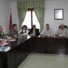 Reunión celebrada ayer en Riaño donde se aprobó el programa Leadercal del grupo de acción local