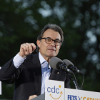 El presidente de CDC, Artur Mas. SUSANNA SÁEZ