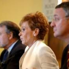 Un momento de la rueda de prensa tras el Consejo de Ministros