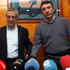 Agustín Prieto, líder de UGT, y Antonio Hernández, de UGT, anunciaron la ofensiva.