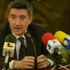 El alcalde de León, Francisco Fernández, en una imagen de archivo durante una rueda de prensa