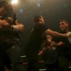 Momento en el que Alex Airapetián (derecha) subió al ring