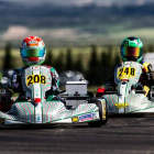 David Vidales está a una carrera de acabar en el cuadro de honor del prestigioso campeonato alemán de karting. NACHO NÚÑEZ