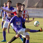 El equipo bañezano salvó al final un punto frente a los burgaleses después de empezar ganando. SECUNDINO