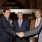 Rafael Matesanz, Sáez Aguado, Guillermo Martín, Díez Baldeón y Carlos Fernández Renero.