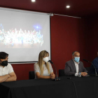 Gisela durante la presentación del evento. J.G.C