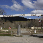 Entrada al campamento Viejo de Boñar. CAMPOS