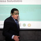 El consejero de Sanidad, Antonio María Sáez.
