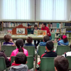 Los alumnos se acercaron a los libros a través de la lectura.