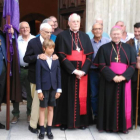 El cardenal emérito de Sevilla y el obispo presidieron la misa. DL