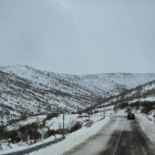 Nieve en la montaña leonesa en una imagen de varios días atrás.