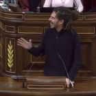 El bonito gesto de Alberto Rodríguez, de Ahora Podemos, con un diputado del PP.