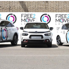 Modelos de DS, CItroën y Peugeot para Free2Move Lease.