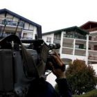 Edificio en el que fue detenido el etarra Iriarte.