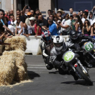 Mestre (38) y Lorenzana (34) durante la carrera en la categoría de 2T.