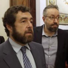 Los diputados de Ciudadanos Miguel Gutiérrez y Juan Carlos Girauta.