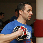 Saúl Tejada sigue con su recuperación en un centro de rehabilitación de Sevilla. F. OTERO PERANDONES