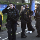 Momentos posteriores al atentado