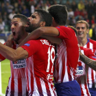 El Atlético se sacó las espina de las últimas decepciones frente al Real Madrid. KALNINS