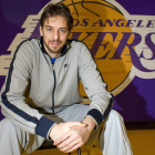 Pau Gasol sigue en la disciplina de Los Ángeles Lakers.