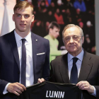 El Real Madrid presenta a Lunin, un portero ucraniano de 19 años, pero su objetivo es Courtois. ZIPI
