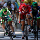Sagan fue el más fuerte en la línea de meta. VALAT
