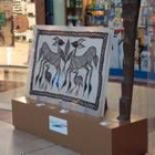 Aspecto que presenta la exposición en una de las zonas en las que se desarrolla