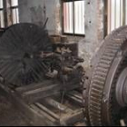 Una de las máquinas antiguas que formará parte del museo del ferroviario de Cistierna