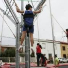 Los más pequeños disfrutan con juegos y diversas actividades