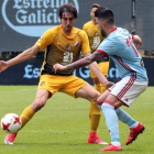 Jorge García dinamitó el partido ante el Burgos CF en el último cuarto del mismo. ANA F. BARREDO