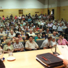Asamblea de preferentistas celebrada el pasado 4 de junio en Ponferrada.