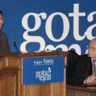 José María Aznar, presidente de Faes, al presentar un libro del presidente checo Václav Klaus