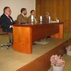Vecino, Varga, Carro y Martínez en la presentación del libro