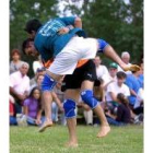 Un de los corros celebrados en los últimos años en Villabalter