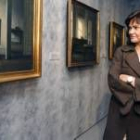 La ministra de Cultura, Carmen Calvo, en Barcelona