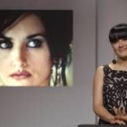 Salma Hayek, ayer, al dar a conocer la candidatura de Penélope Cruz al Oscar por «Volver»
