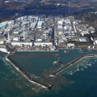 Vista aérea de la central de Fukushima, en una imagen de archivo, del 22 de noviembre del 2016