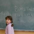 Imagen de archivo de una clase de gallego en el Colegio Virgen de la Quinta Angustia de Cacabelos