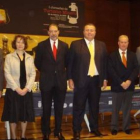 La imagen muestra a los ponentes en las Jornadas de Turismo Minero en La Unión, Murcia