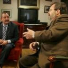 El alcalde de Salamanca y el Procurador del Común, durante la entrevista que ambos mantuvieron ayer