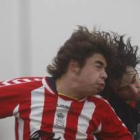 El equipo leonés trató de nivelar la contienda a base de empuje y garra, pero resultó insuficiente